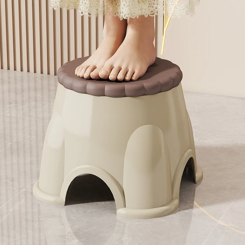 Biscuit Small Stool Household Low Stool Dormitory Plastic Thickened Sturdy Children Baby Stepping Sillas De Comedor Sillas