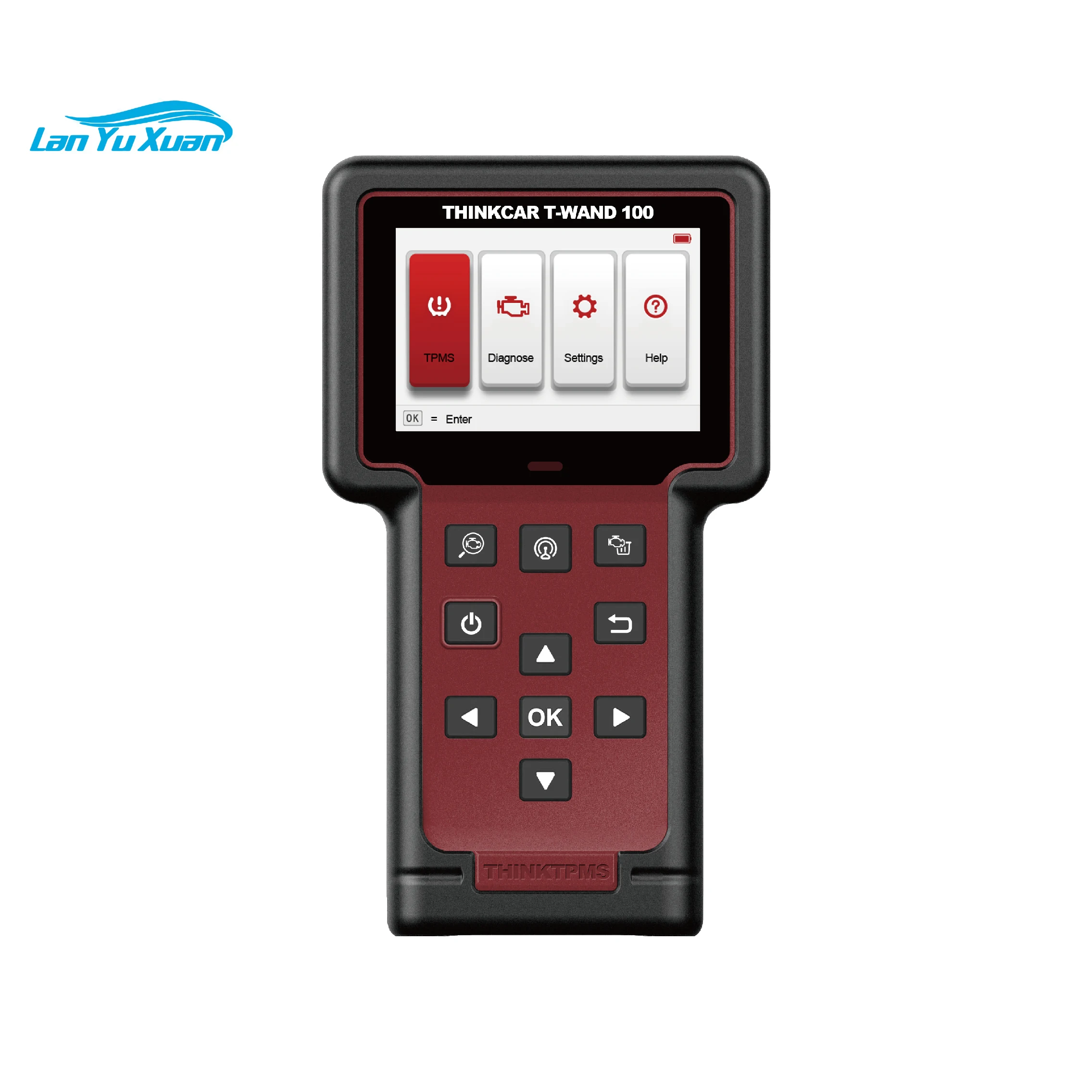 THINKCAR THINKTPMS T-stick 100 Universal جميع السيارات أدوات فحص ضغط الإطارات الاستشعار تفعيل القراءة التعلم البرمجة