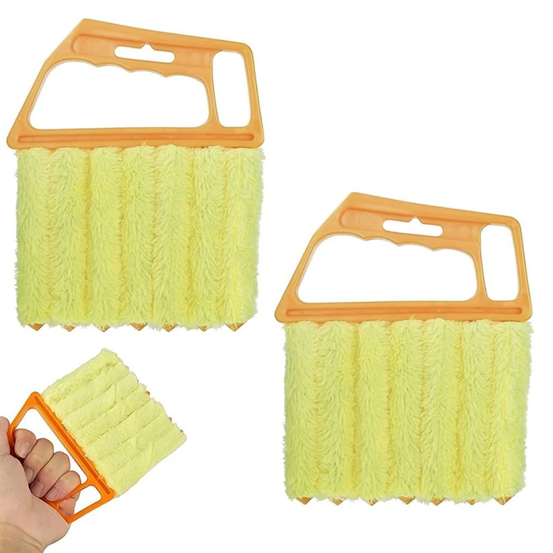 AA50-Blind Cleaning Tool, Wet And Dry Blind Cleaning Brush, Ergonomic Handle, Suitable For Blind Air Conditioners