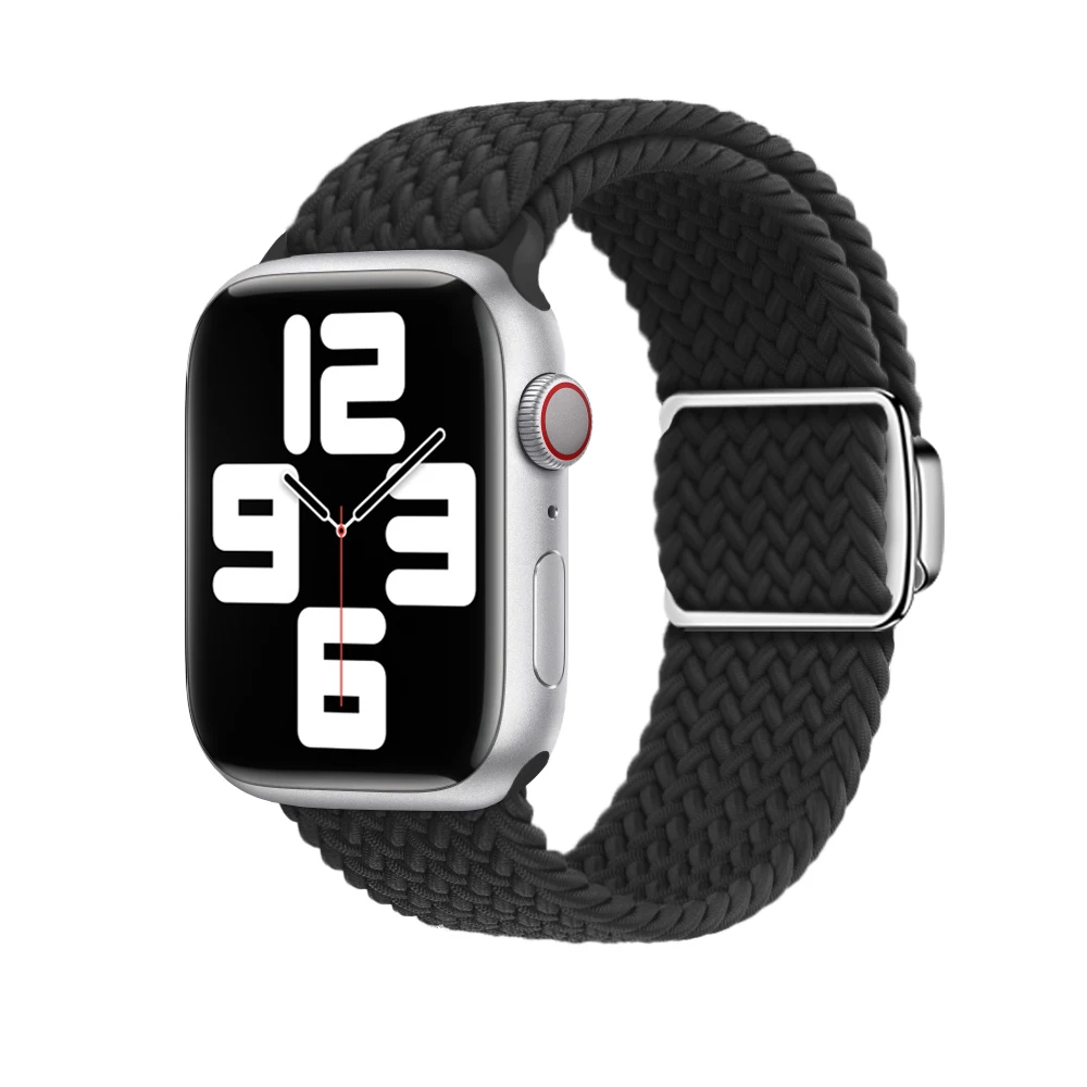 Nylon strap Magnetic meter buckle for apple iwatch 8/7 42/44/45mm wrist band nylon Ultra 8 49mm 6/5/4 38/40/41mm