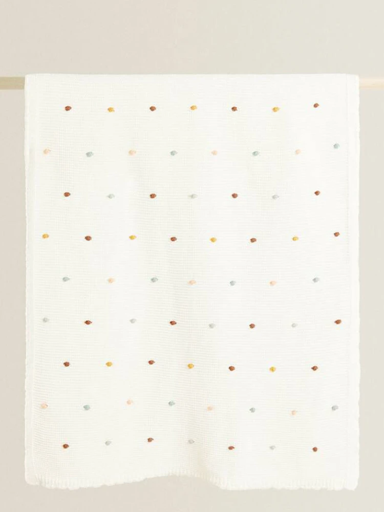 Cotton Baby Blanket Newborn Photography Sofa Knitted Cover Baby Swaddle Wrap Bedding Stroller Blanket Baby Items Mother Kids