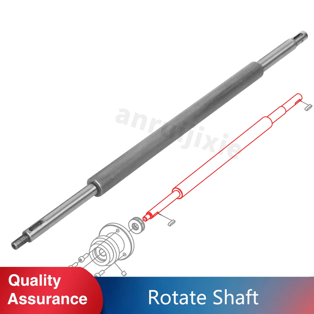 Vertical Handle Rotate Shaft  SIEG SX3-155&JET JMD-3&BusyBee CX611&Grizzly G0619  Mini Miling spares parts