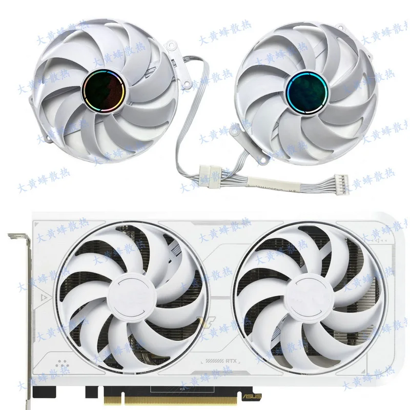 

Новый вентилятор для видеокарты ASUS RTX3060ti GDDR6X 8 Гб DUAL WHITE OC