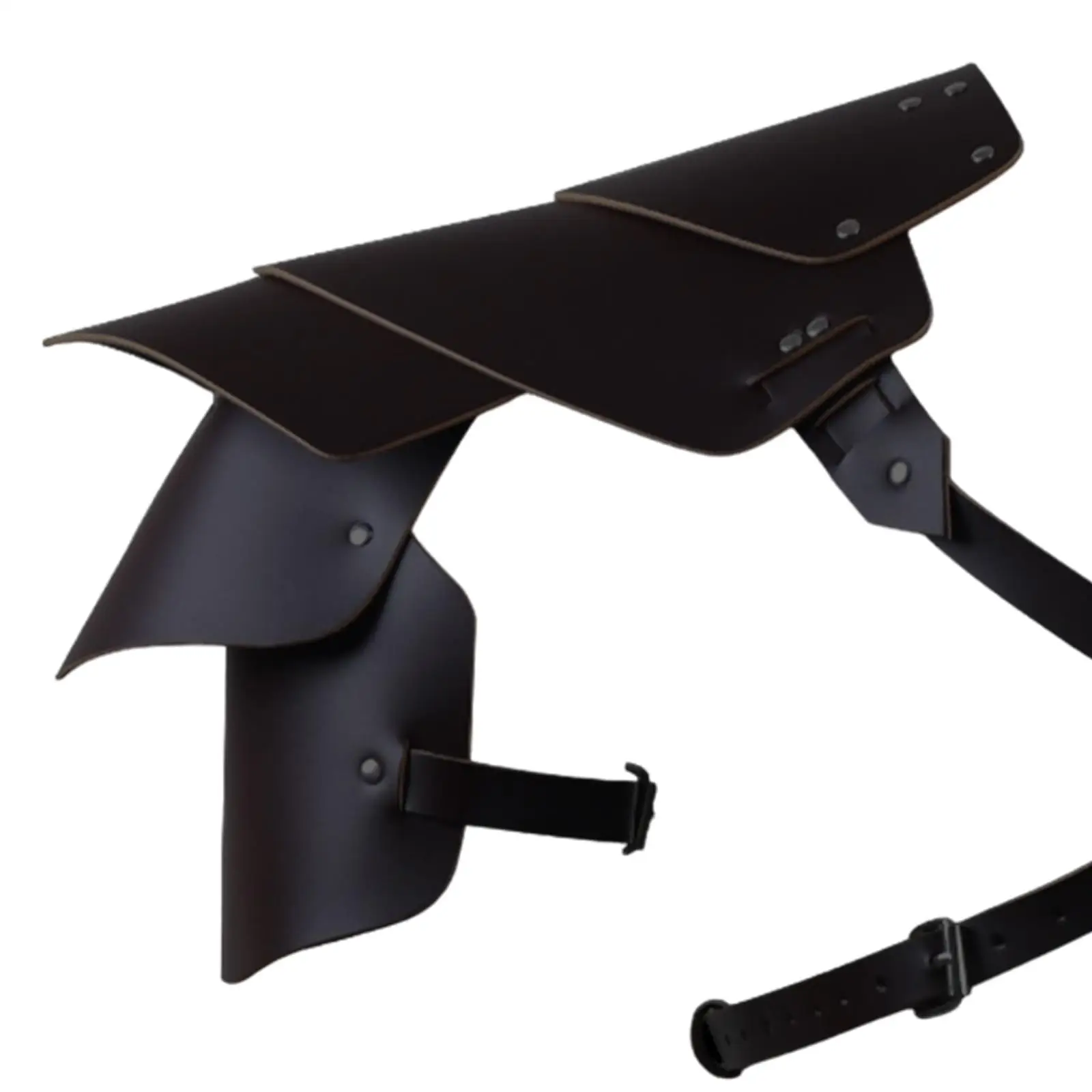 中世の肩甲鎧 中世の肩甲鎧 パーティー用 サムライコスプレ ブラック