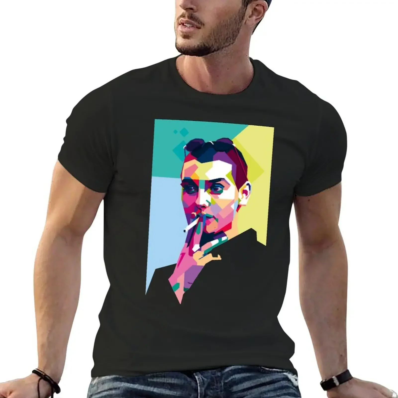 Sinead O'Connor art T-Shirt vintage anime shirt anime funny t shirts for men