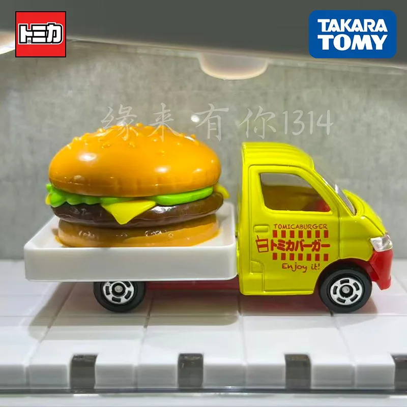 Игрушечный грузовик Takara Tomy Tomica из сплава, модель No 54 Toyota Hamburger, маленький грузовой транспортный автомобиль, обучающая игра для детей