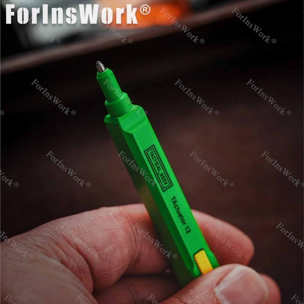 Tacticalgeek Actuator 12 ST.Patrick Pen  EDC Tactical Pen Limited Edition Office Desk Gadgets Novelty Toy Stress Relief Toys