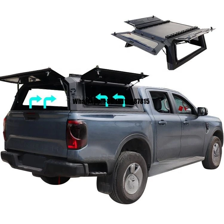 

Aluminum Truck Bed Topper Truck Canopy Camper Canopy for Ford Ranger Dodge Ram for Mazda Frontier for toyota tundra 2024 Canopy