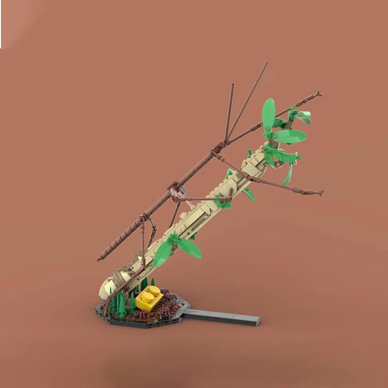 

361 pieces MOC animal insect collection stick insect model DIY assembly building block toys children's birthday gift