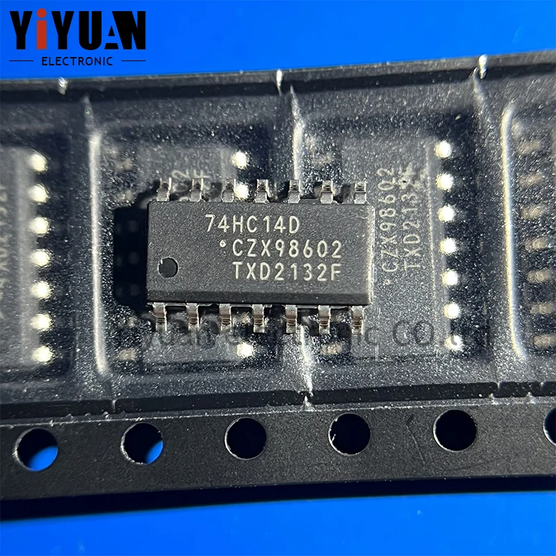 

10PCS NEW 74HC14D SOIC-14 Hexagonal inverted Schmitt trigger logic chip