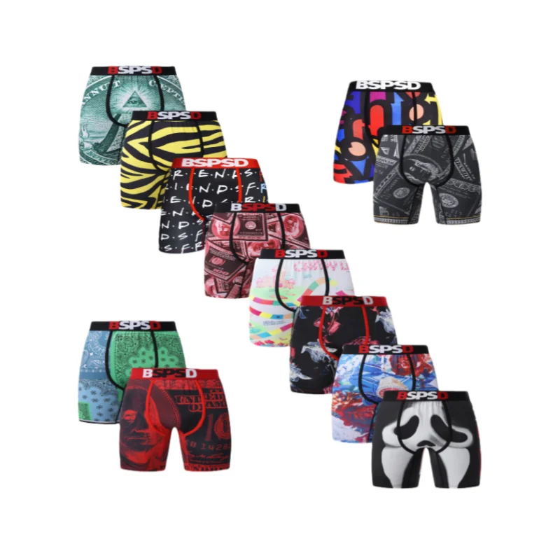 الرجال الملابس الداخلية الملاكمين مثير تنفس رجل Boxershorts جذوع حجم كبير S-XXL رجل السباحة السروال الرجال سراويل الملاكمين ملخصات #1