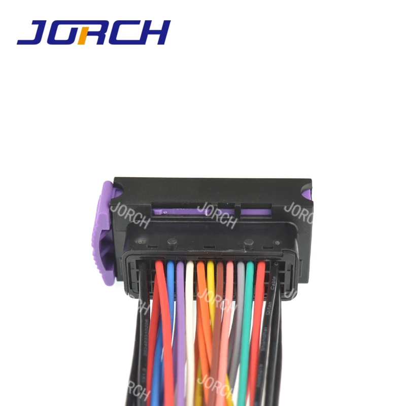 1 Set 39 Pin Way Automotive Electrical ECU Wiring Harness CNG Connector Socket with 15cm Cable DJ7039-1.5/2.8-21