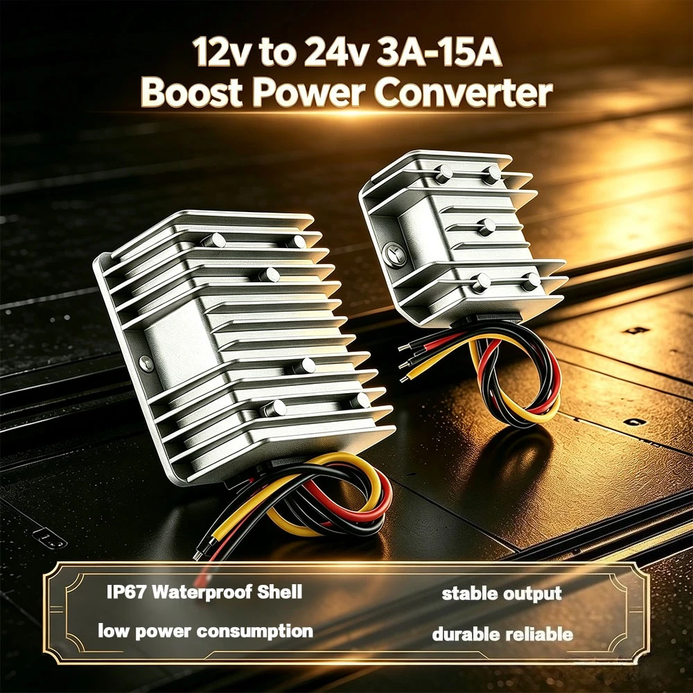 Boost Power Converter Non Isolated CE RoHS 12v to 24v Voltage Regulator 15A 12A 10A 8A 5A 3A 12 volts to 24 volts DC DC Step Up