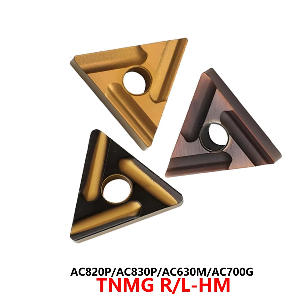 

Оригинальные TNMG160404L TNMG160408L TNMG160404R TNMG160408R HM AC630M AC820P AC830P Твердосплавные вставки с ЧПУ TNMG TNMG160404 R L Инструменты
