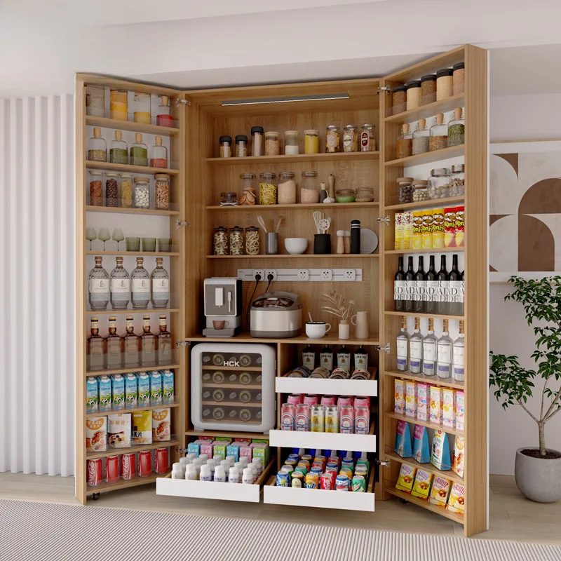 خزانة جانبية حديثة للوجبات الخفيفة مع درج خزانة مشروبات صغيرة واقفة طويل القامة لتناول الطعام خزانة شاي غرفة المعيشة بوفيه #1