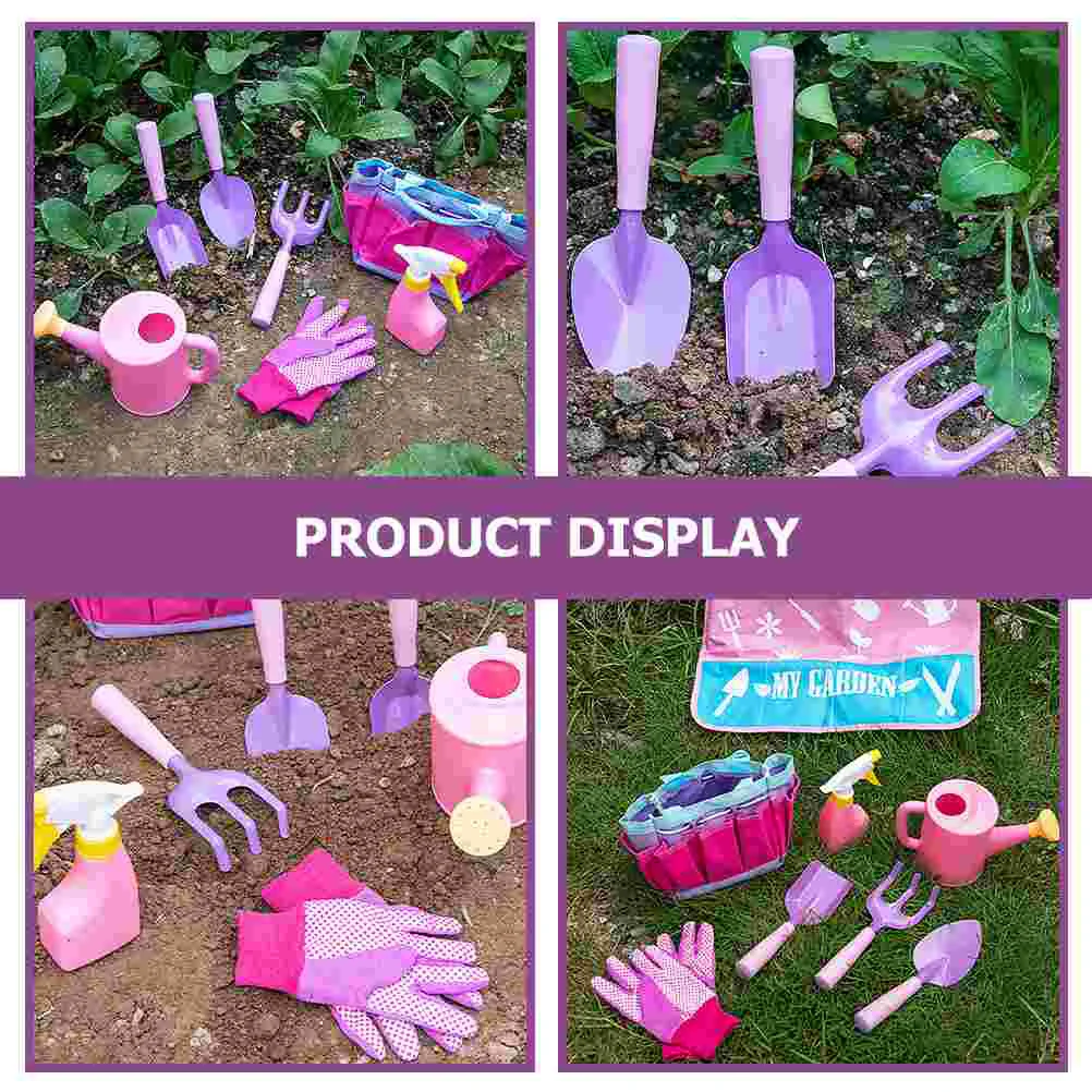 Outils de jardin, jouets d'extérieur pour enfants, plage, jeu de sable, râteau, creuser en plastique, jardinage pour enfants