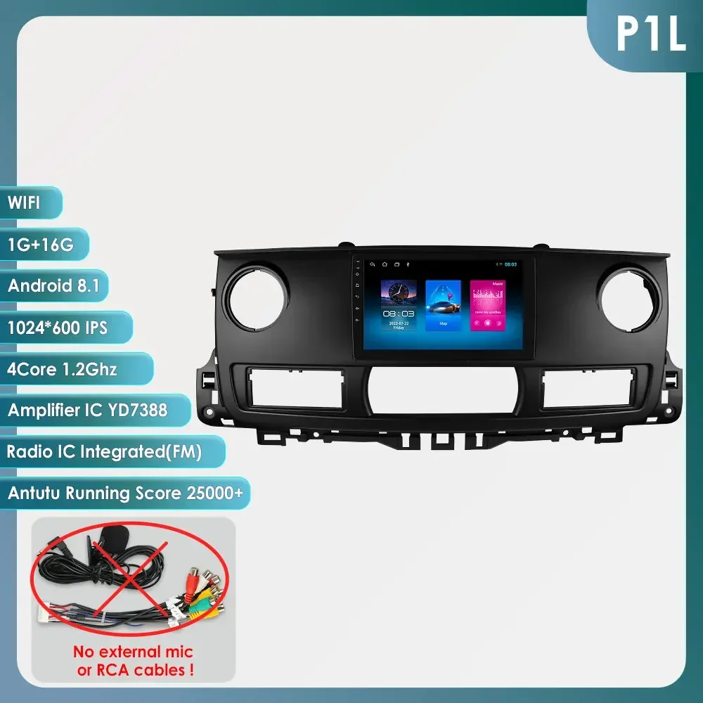Android Autoradio Betaler voor Renault Master 2003-2011 Auto Multimedia GPS Carplay 2Din 6115 Autoradio Stereo Groot Scherm autoradio