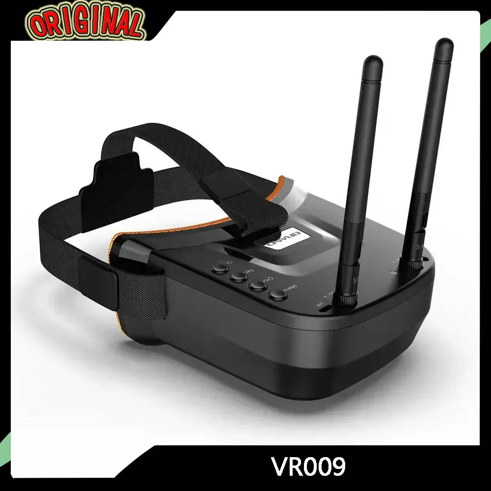 

VR009 5.8G FPV Goggles - 40CH, 3 - inch 480x320 Screen, Dual - Antenna, Built - in Battery for FPV Drones