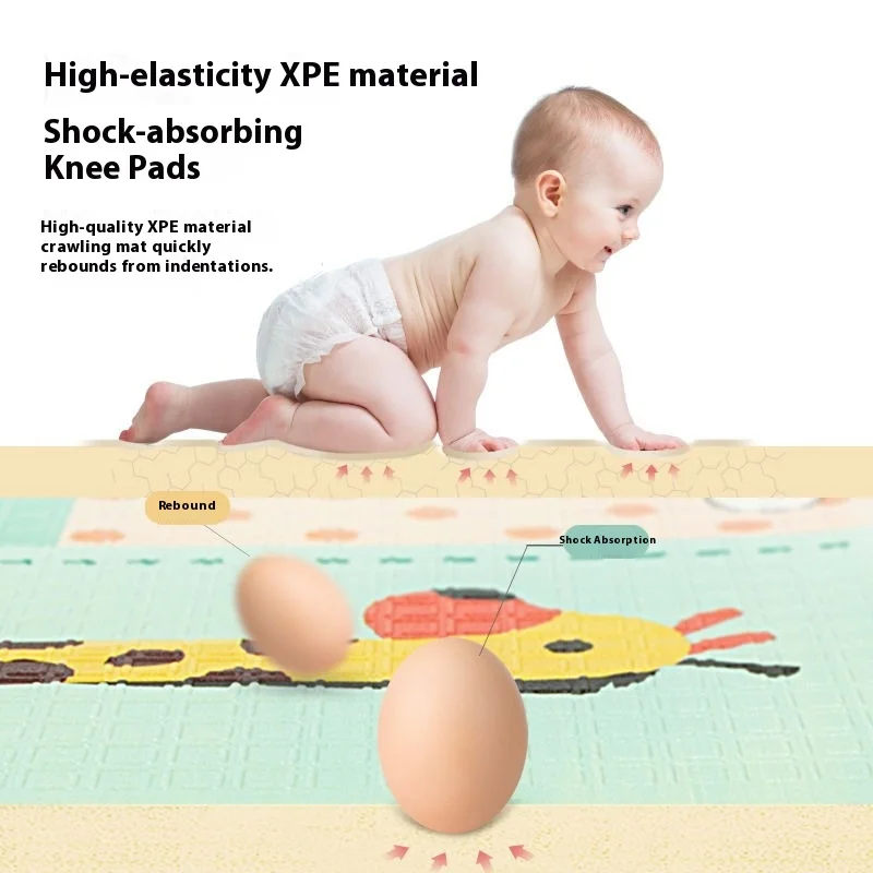 طفل تلعب حصيرة طوي اضافية كبيرة سميكة رغوة حصيرة للزحف 180x200 سنتيمتر غير سامة مقاوم للماء سجادة أرضية للأطفال الرضع