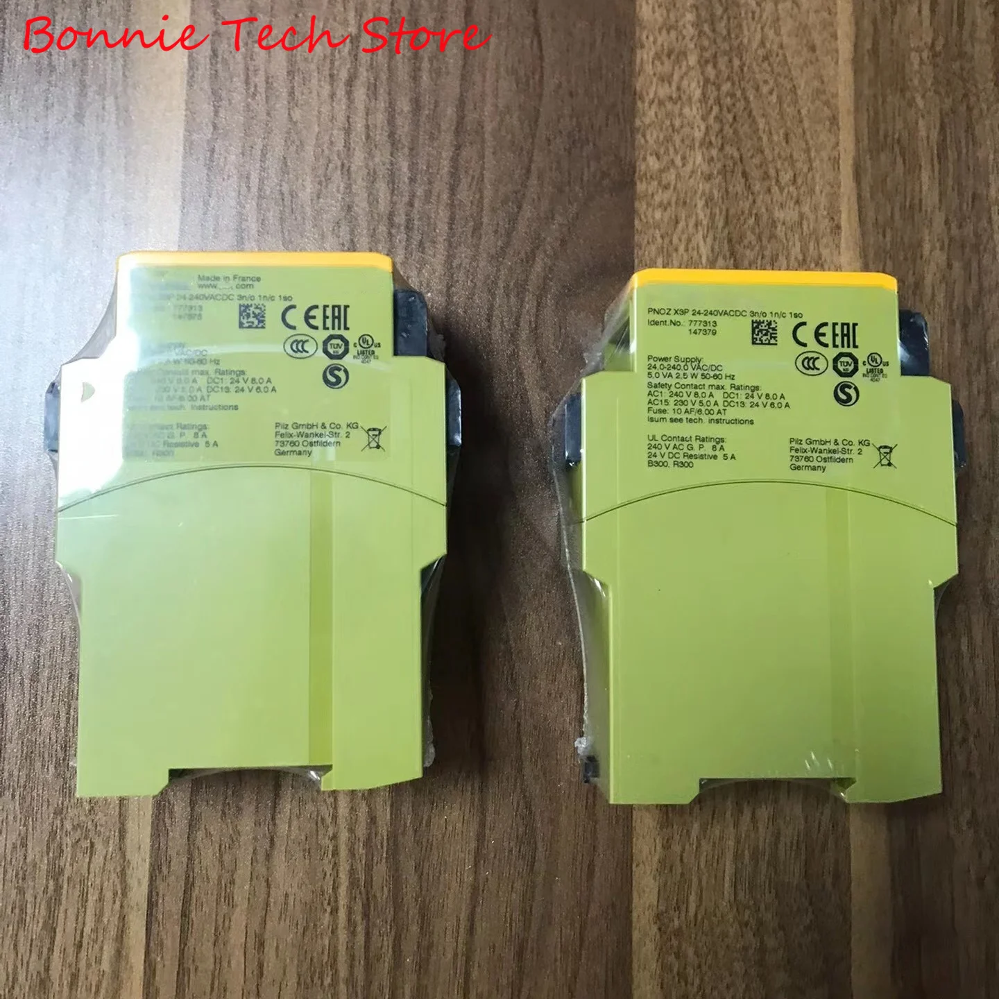 777313 لمرحل الأمان PILZ (مستقل)، PNOZ X3P 24-240VACDC 3n/o 1n/c 1so