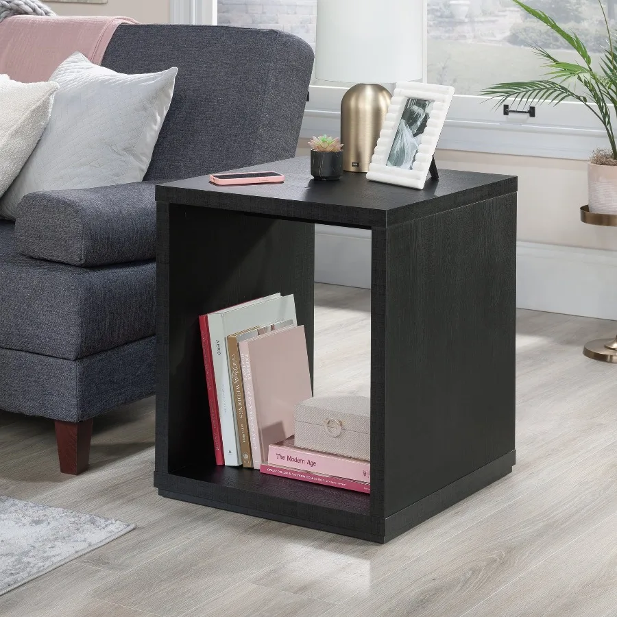 Mainstays Westley End Table, Black Wood