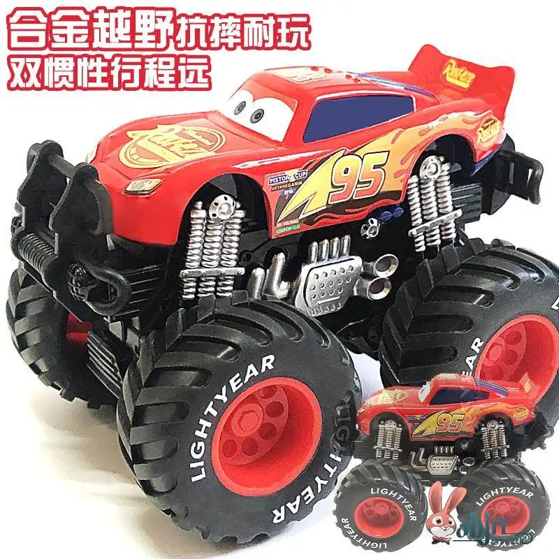 

In-Stock Car Grand Mobilization Racing Alloy Plate Teeth Black Whirlwind King Of Cars Four-Wheel Drive Trendy Toys Holiday Gift