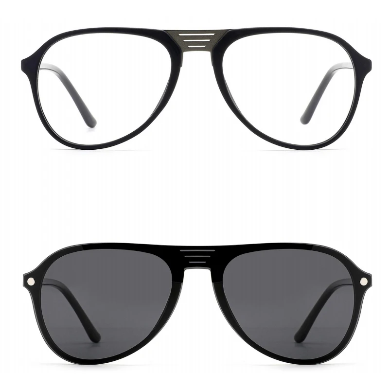 Ceofy New Men Glasses Frame Myopia Polarized Sunglasses Fashion Multilateral Magnetic Sun Protection Sunglasses Eyeglasses Frame