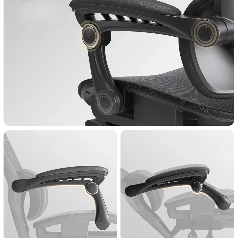 كرسي مكتب فاخر عالي الظهر كرسي مكتب الكمبيوتر قابل للتعديل ارتفاع كرسي دوار مكتب المنزل أثاث الألعاب Sillas