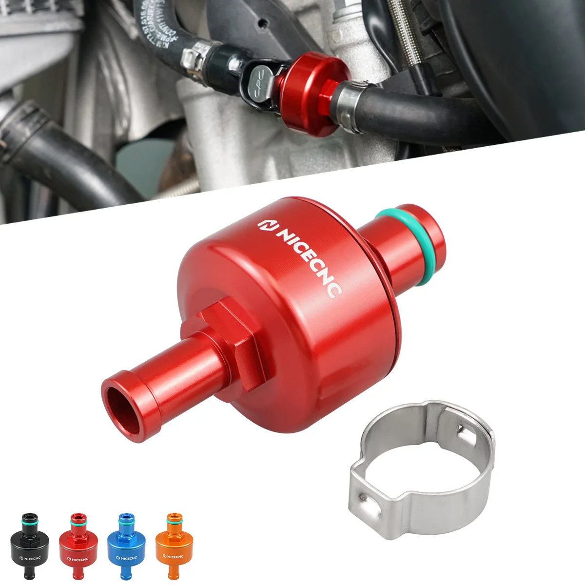 

NICECNC Fuel Filter For Beta RR 350 390 430 480 2016 2017 2018 2019 2020 2021 2022 2023 350 400 450 498 4T Racing CNC-machined