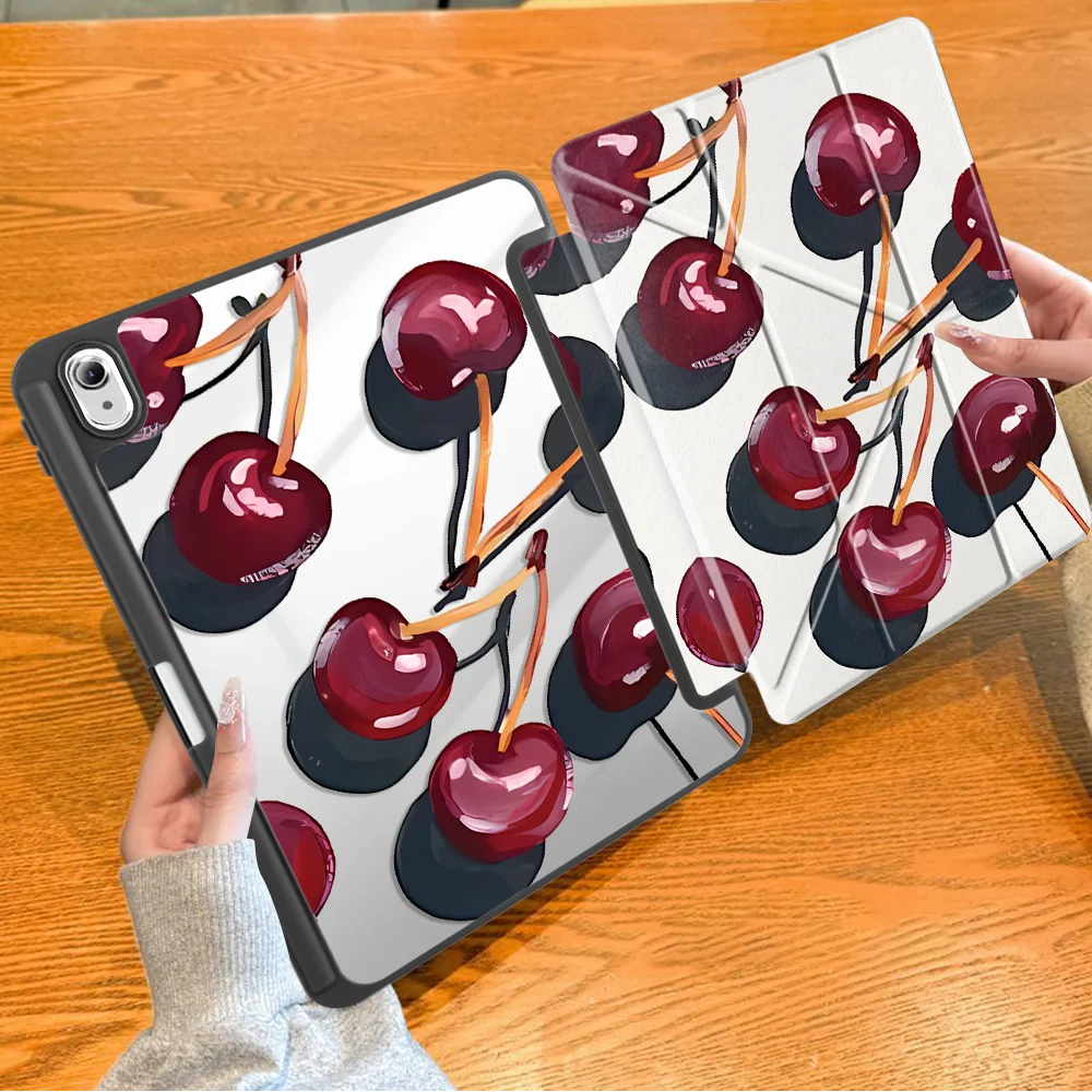 Fruit Pattern Tablet Case For Samsung For Galaxy Tab S10 S7 FE S8 A11 Plus A8 2022 S10+ S9+ S6 Lite 10.4 inch S9 FE S7+ S8+ 12.4