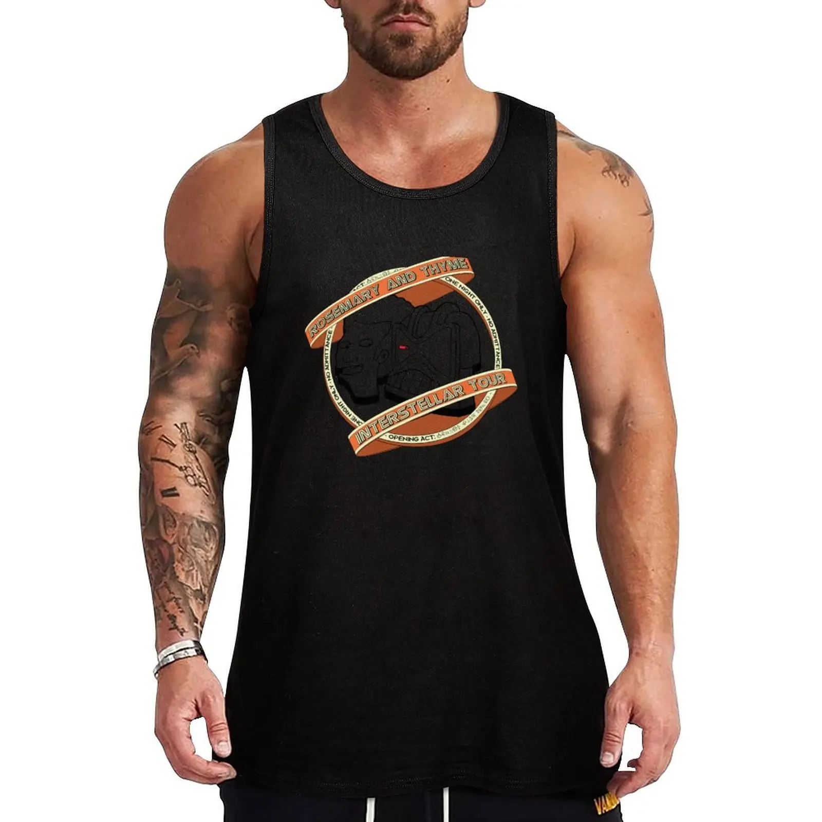 

Rosemary and Thyme Tank Top gym clothing men anime gym man vest sports clothes for men