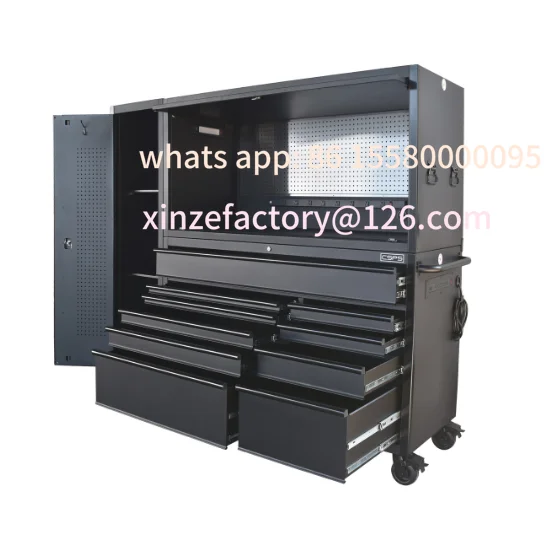 

Customizable Heavy Duty Light Emitting Diode Workbench Garage Cabinet Machinery Industrial Premium Tools