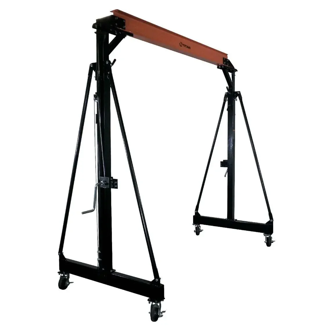 2 Ton Telescoping Gantry Crane Portable Shop Lift Hoist Frame Only Rated 4000LB Trolley or Hoist Not Included