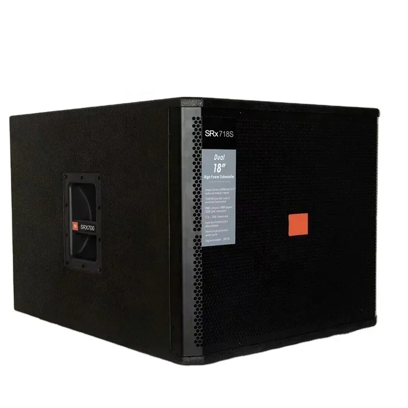 Alto-falante popular OEM SRX718 Subwoofer de grande potência único 18 polegadas 18 '' Alto-falante SRX718