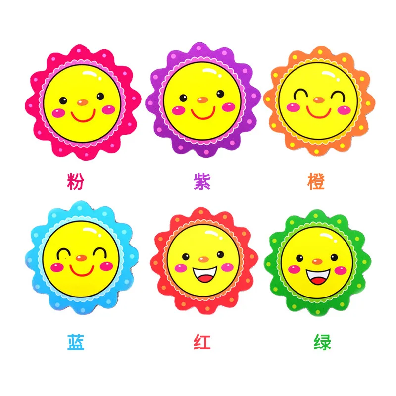 

30MM Cute Flower Fridge Magnets Soft Magnetic Flower Stickers Whiteboard Magnets Classroom Evaluation Magnetic Blocks