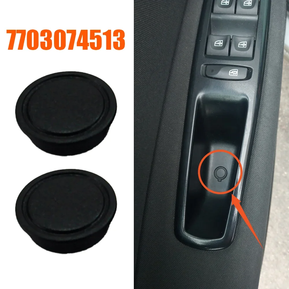 2X Car Interior Door Handle Cap Pull Clip Cover For Renault Fluence 2009 2010 2011 2012 - 2015 Samsung SM3 7703074513 New