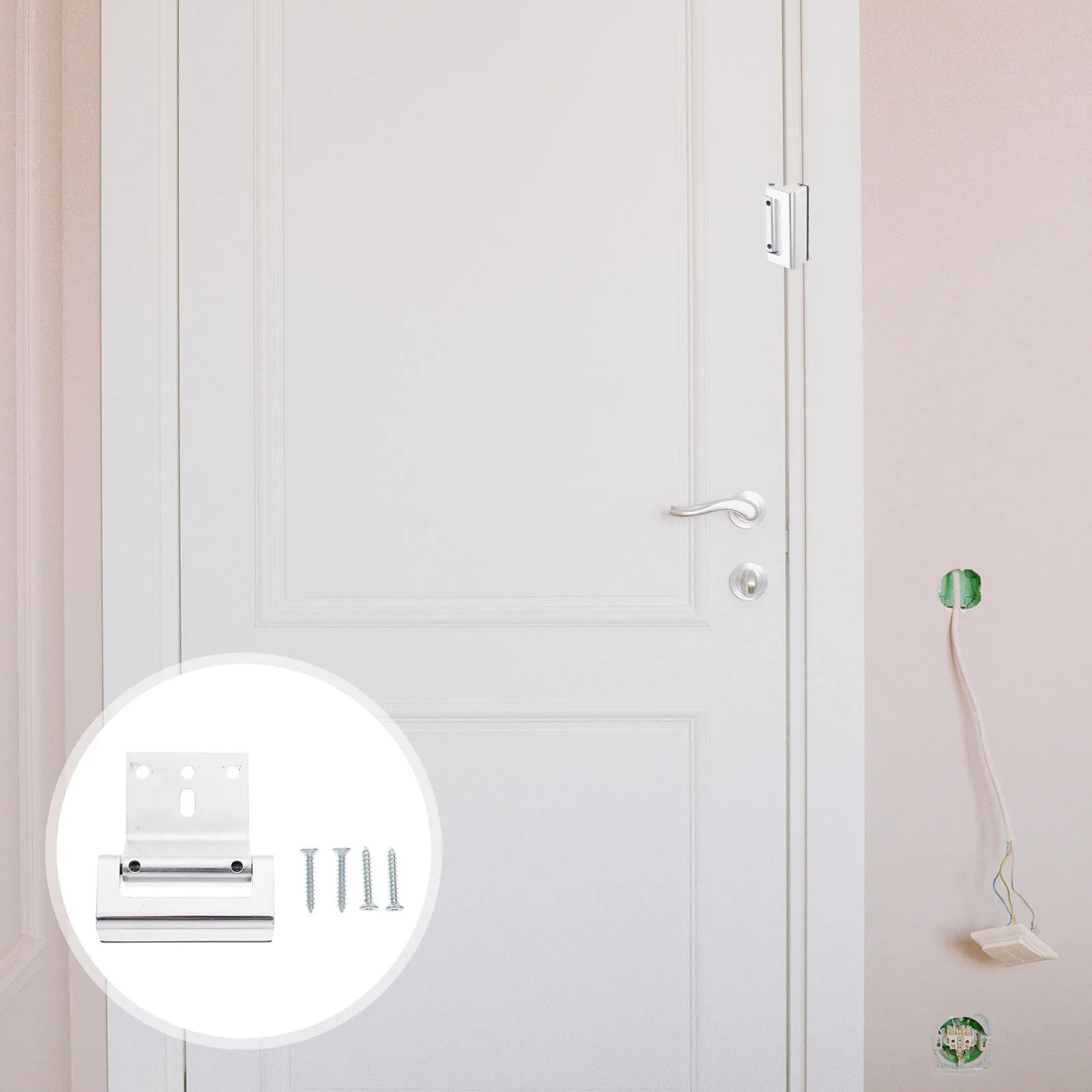 

Heavy Duty Aluminum Alloy Lock Reinforcement For Home Hotel Apartment Sliding Door Security Bar Door Safety Lock Portable