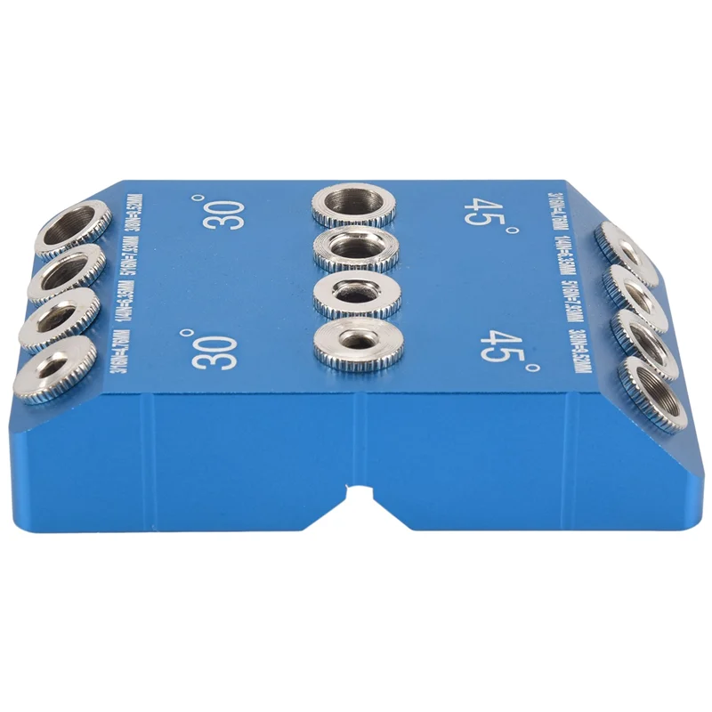 

Classy-30 45 90 Degree Angled Drill Guide Jig,Metal Drill Jig For Multi-Angle Drilling,For Cable Railing Lag Screw Kit