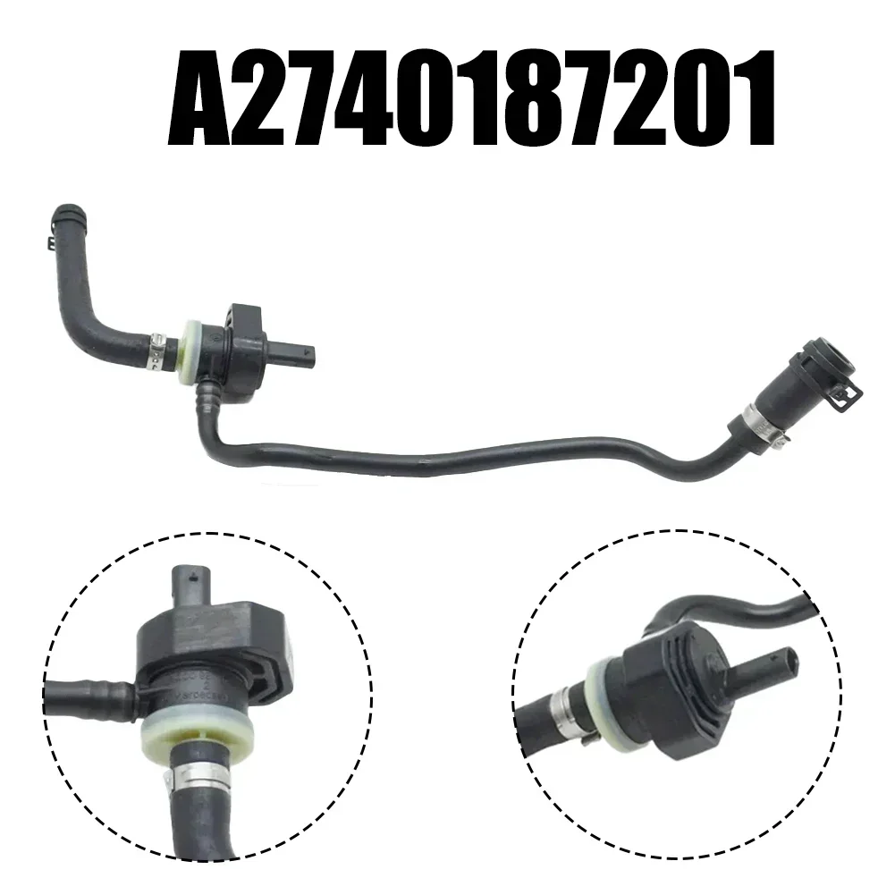 1 Pcs Auto Pipe Vent Valve Black ABS For Mercedes For W205 W253 A2740187201 A0009975012 A2740182201 Accessories