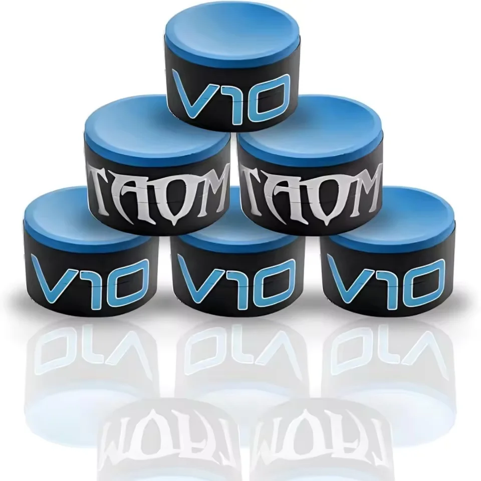 

Taom Chalk Pyro Chalk V10 Soft Blue 2.0 Pyramid Pink Green Snooker Billiard Pool Chalk for Professional round Billiards