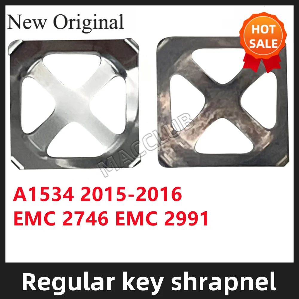 5PCS Individual Number/Letter/Symbol Key Cap Base Gasket for MacBook A1534 Keyboard Standard key keycap Base Gasket