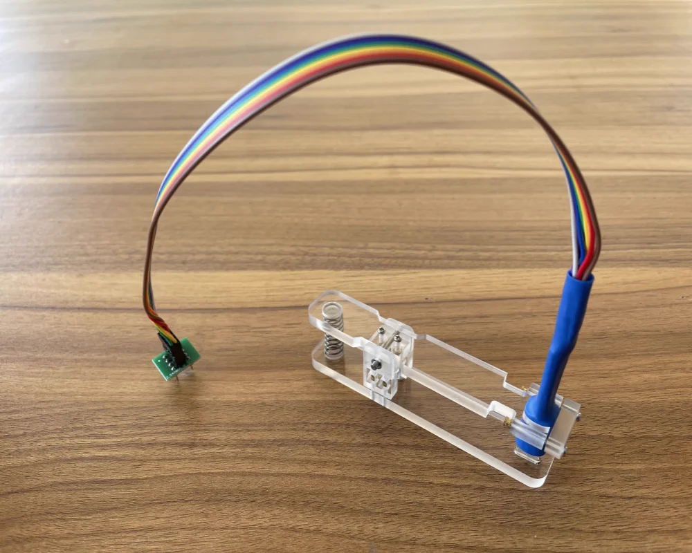 Imagem -02 - Ultra Long Spring Clip Burning Needle Queimando Cabo de Escrita Baixar Cabo sem Chip de Desmontagem Mãos Livres 1pc