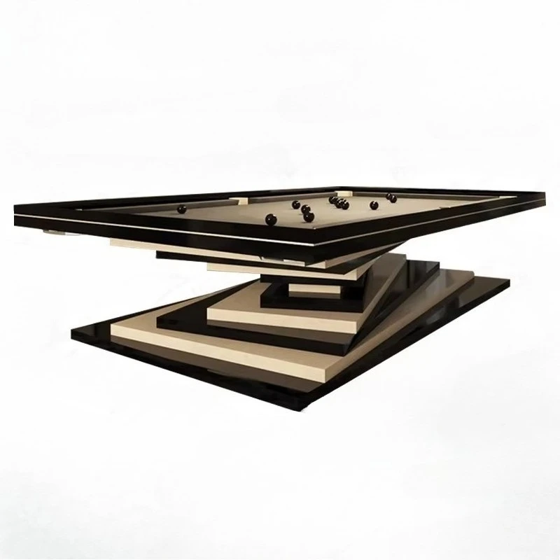 Hot Sale Bojue 9FT Professional American Pool Table Customized High Quality Slate Wood Cushions PVC Auto Snooker Billiard Tables