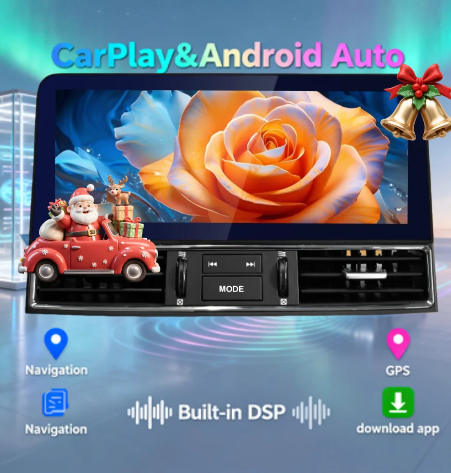 For Nissan Armada Patrol Y62 Infiniti QX56 QX80 2010-2020 Android14 Multimedia Video Player Navigation Touch Screen DSP Stereo