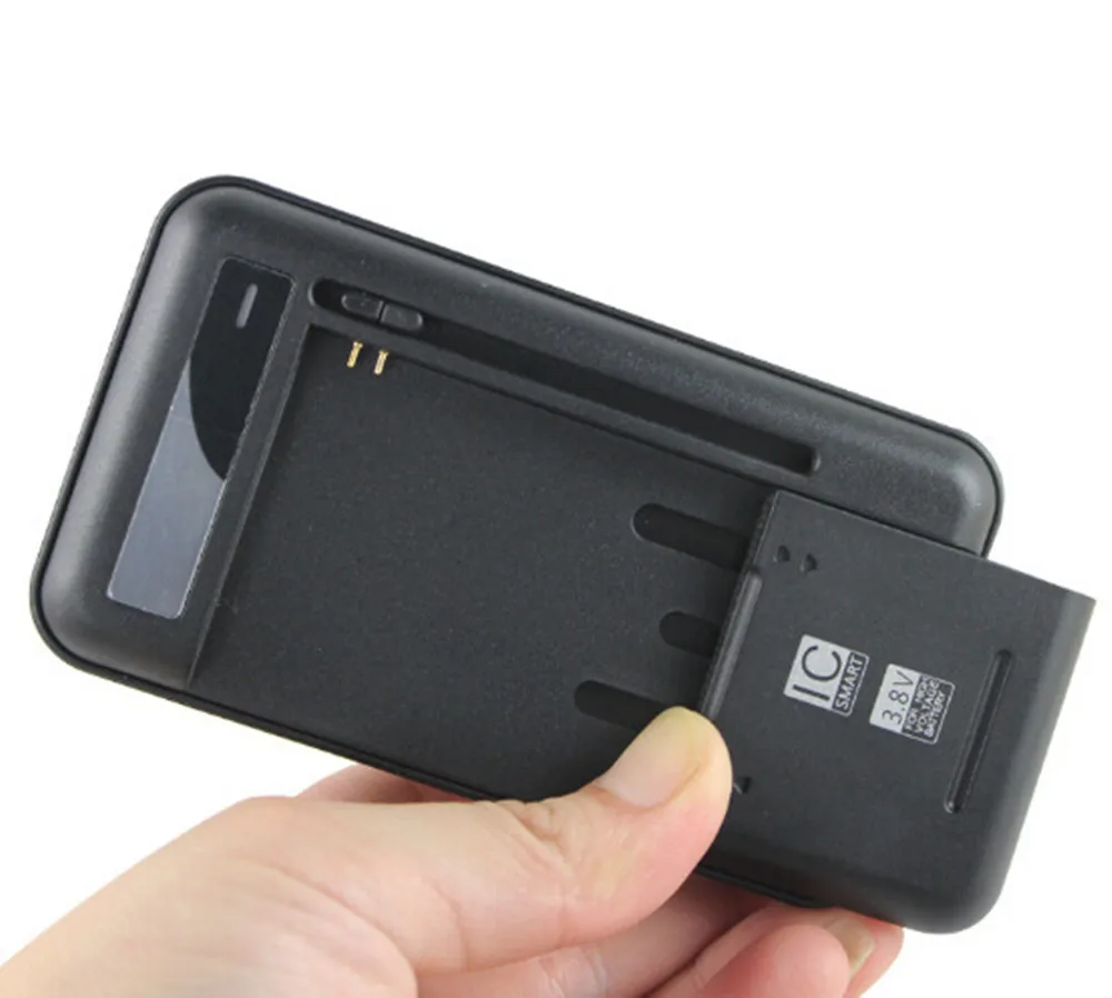 Universal Battery Charger with USB Output Port for 3.8V High-Voltage Battery For  Samsung Galaxy S2 S3 S4 J5, Note 2 3