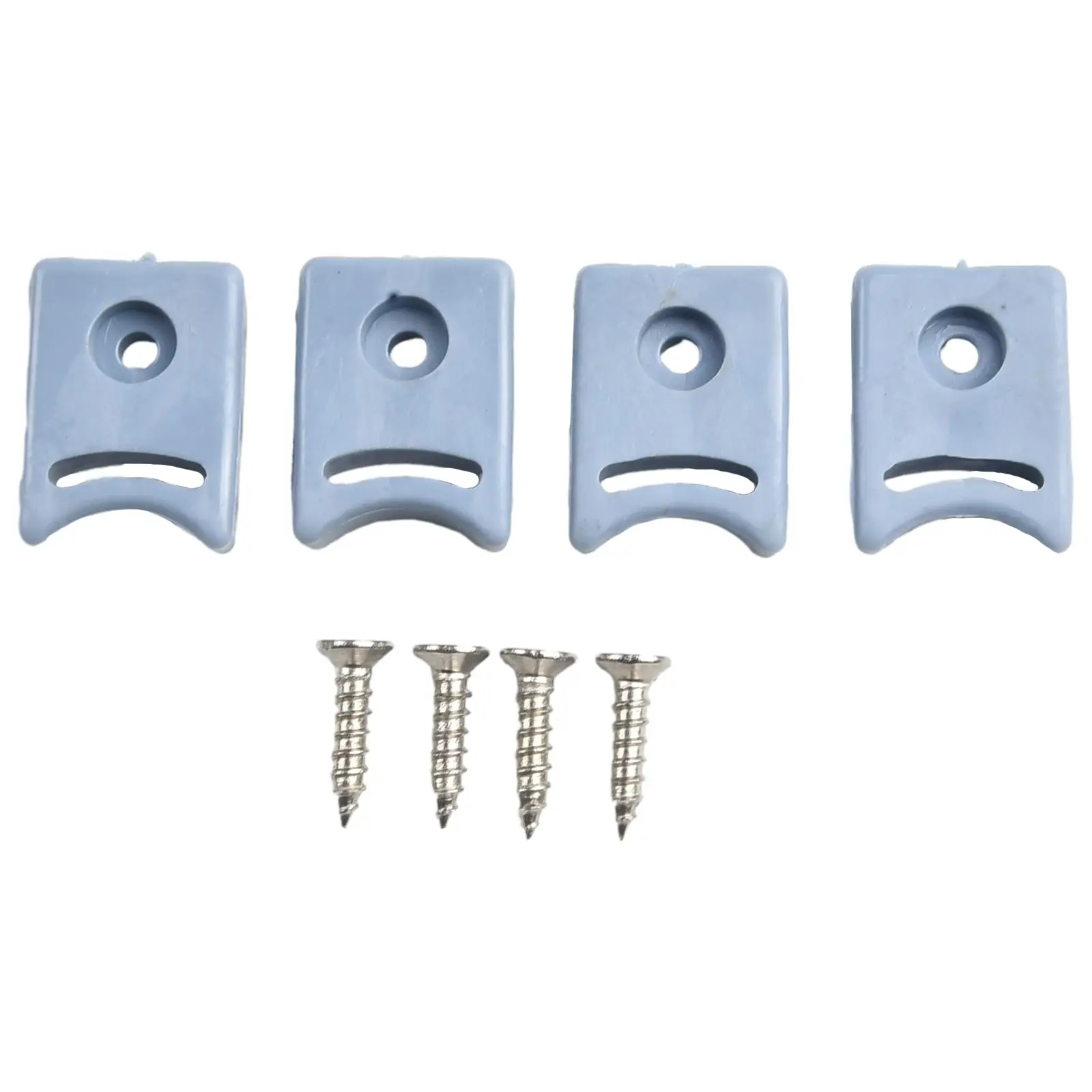 Plastic Shower Room Door Pulley Rubber Stops/Bumpers Top And Bottom Pack Of 4  Door Hardware Rollers