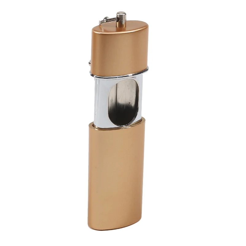 Portable Ashtray With Keychain Drawer Ash Holder Stainless Steel Cigarette Tray For Outdoor Car Travel Mini Ashtray Container