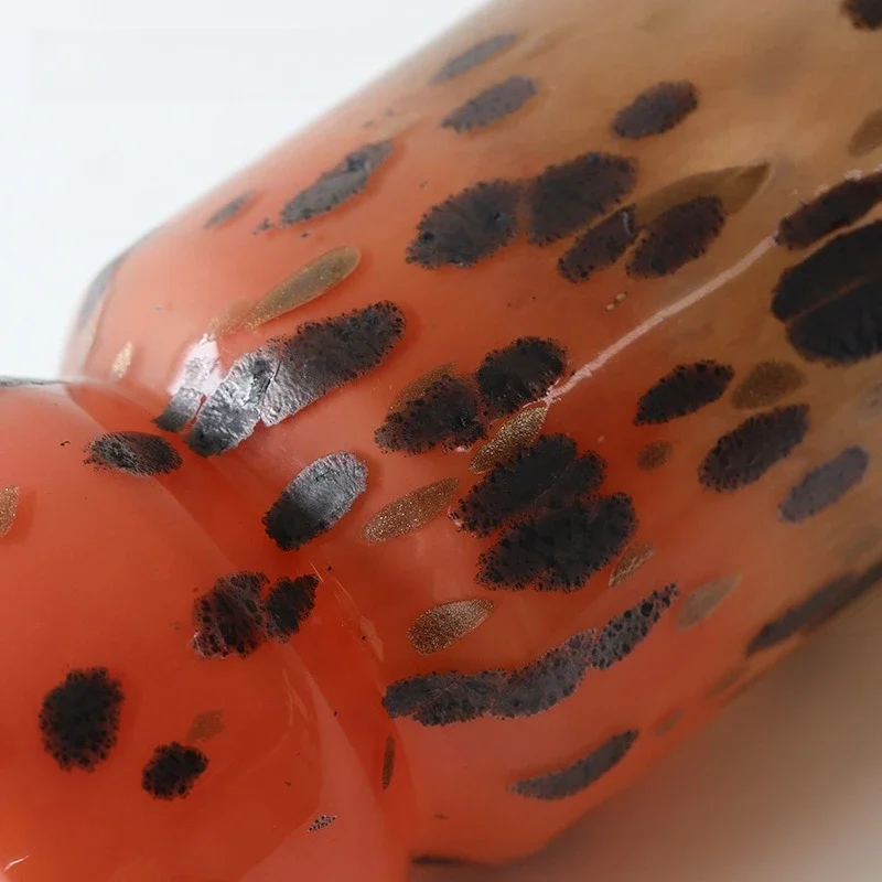 

Стеклянная ваза для гостиной, роскошный креативный держатель для цветов в винтажном стиле для гидропонной лилии