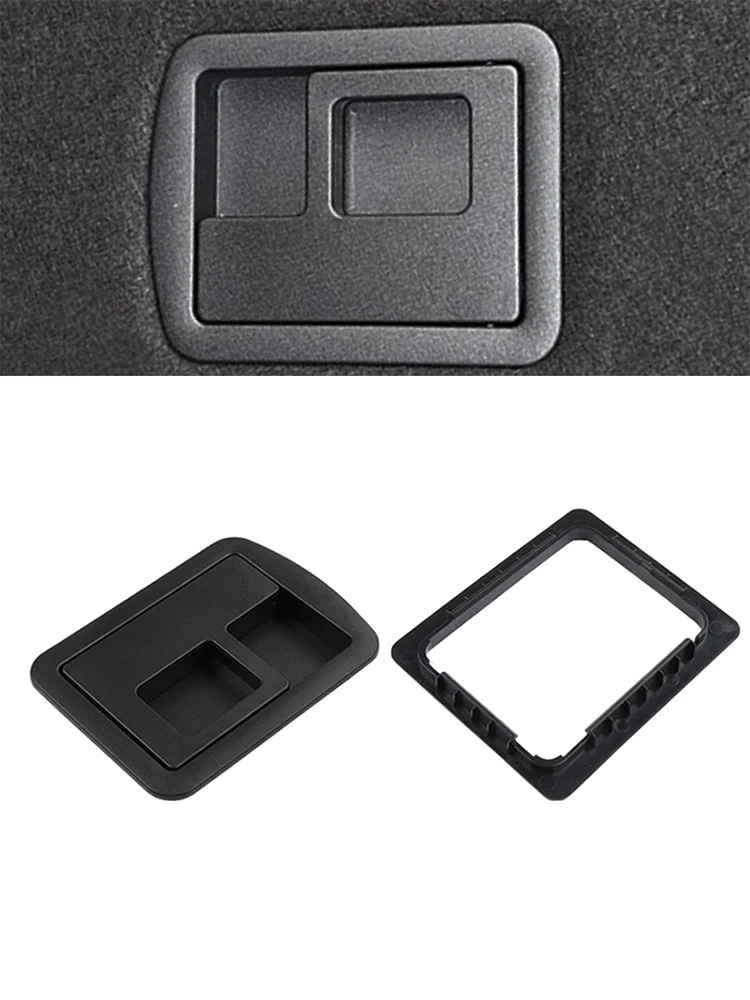 For Audi A3 S3 A4 B6 B7 B8 S4 A5 S5 A6 C6 C7 A8 VW Phaeton Exeo/ST 2009-2014 Rear Trunk Liner Cargo Boot Carpet Handle Cover