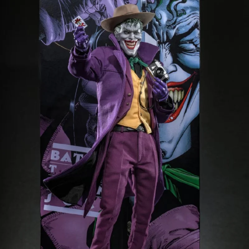 

Genuine Hot Toys Marvel Batman The Killing Joker Precious Figure Model Garage Kit Anime Peripheral Desktop Ornament Cool Gift